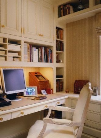 Компьютер в интерьере: домашний офис